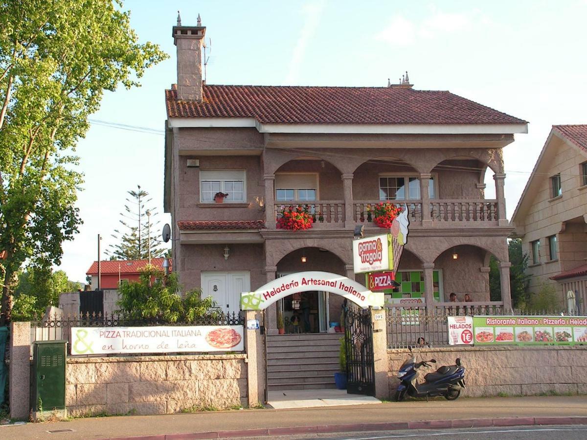 Piso Chalet En Playa Samil Vigo Esterno foto